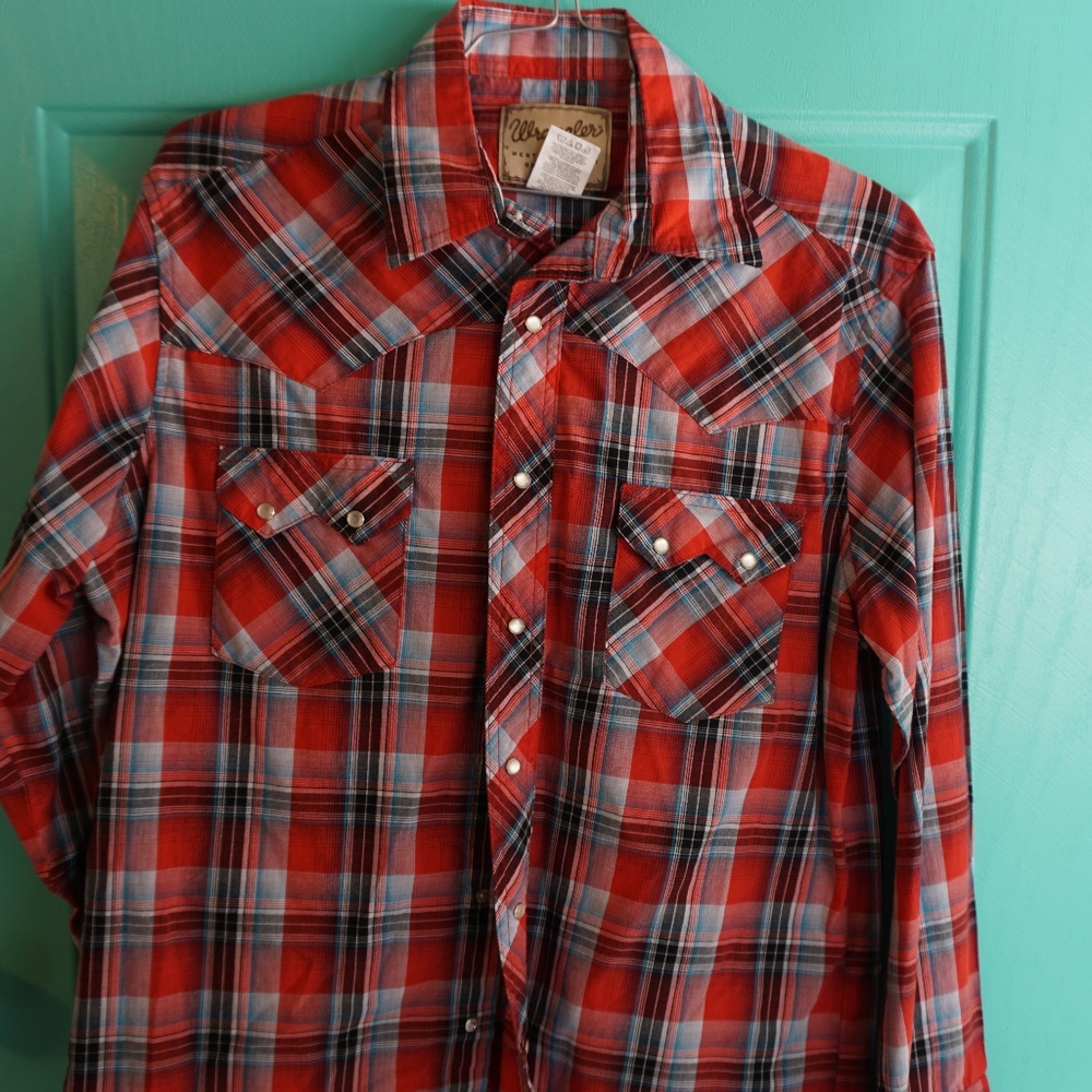 Mens wrangler shirt